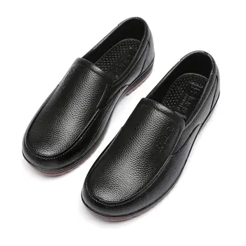 2021 Klasikinis Verslo Vyrų Suknelė Batų Mados Elegantiškas Oficialų ShoesChef bateliai Vyrai užsivilkti Office odiniai Batai Vyrams Juoda