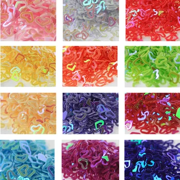 Didmeninė Sumaišykite 12 spalvų Nagų Perlas Tuščiaviduriai Širdies Star Laiške Pažymi, Formos Nagų Dailės Grožio Decal Apdaila Priedai Kniedės 200sets