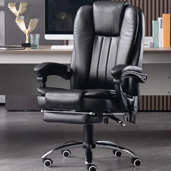 Dizainas Modernus Biuro Kėdė, Komfortą Atlošas Ergonomiška Darbo Kėdė Home Office Tingus Cadeira De Escritorio Namų Reikmenys