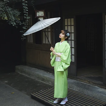 Japonijos Tradicinių Kimono Moterų Retro Japonija Stilius Klasikinis Yukata Cosplay Dėvėti Fotografijos Drabužių Chalatas