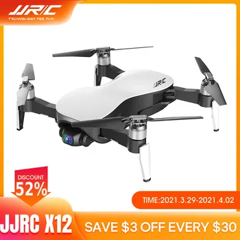 JJRC X12 Aurora 5G WiFi FPV Brushless Variklio 4K HD Kamera, GPS Dual Mode Padėties nustatymo Sulankstomas RC Drone Quadcopter RTF VS EX4