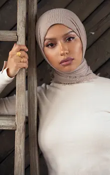 JTVOVO 2021 Naujas 70x175CM Musulmonų Moterų Medvilniniu Raukšlės Hijab Femme Musulman Plonas Šydas Kutas Galvos Wrap skara Skara Islamas Hijabs