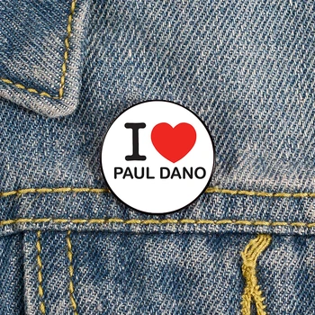 Man patinka Paul Dano Spausdinti Pin Užsakymą Sagės Marškinėliai Atvartas mokytojas nešti Maišą kuprinės Ženklelis Animacinių filmų dovana, sagės, segtukai, skirta moterims