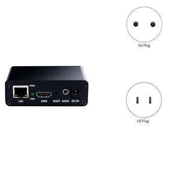 Mini HDMI Suderinamus Encoder Nešiojamų H. 265 Encoder 1920X1080 H264 Už RTMP/PTSP/HTTP/UDP/RTP Live Transliacijos