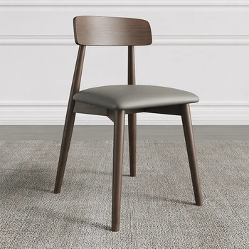 Modernus Nordic Dizainas, Medinių Valgomojo Kėdės, Ergonomiško Minimalistinio Kokybės Laisvalaikio Kėdė Virtuvėje Baras Sillas De Comedor Namų Baldai