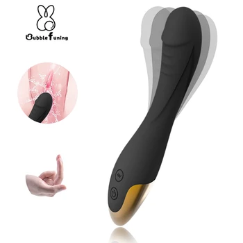 Naujas 10 Rūšių Nekilnojamojo Dildo Vibratorius, skirtas Moterims, Minkštas Moterų Makšties Klitorio Stimuliatorius Massager Masturbator Sekso Produktai Suaugusiems
