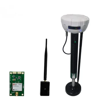 Nešiojamų didelio tikslumo F9P radijo P900, geros stabilumo RTK bazinė stotis blokatorius GNSS multi-dažnio antenos modulis