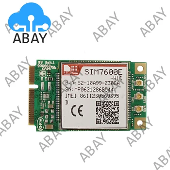 SIMCOM SIM7600E-H1C Mini PCIE SIM7600E-H1C+Garso funkcija LTE Cat4 Modulis B1/B3/B5/B7/B8/B20 B38/B40/B41 EMEA/Korėja/Tailandas