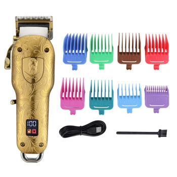 surker plaukų žoliapjovės SK-613 USB įkraunama plaukų clipper mažesne mašina aliejus galvos clipper balti plaukai drožyba barzda žoliapjovės LCD