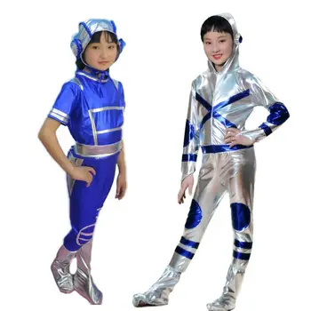 Vaikų animacija, drama robotas etape animacinių filmų veiklos drabužiai vaikams astronautas kosmose tiktų modernaus šokio kostiumai