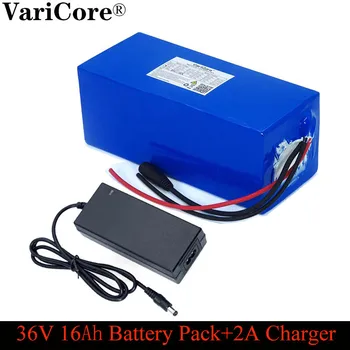 VariCore 36V 16ah 18650 ličio Baterija ir bms apsaugos 16000mAh atsarginio maitinimo + 42V 2A įkroviklis