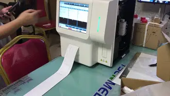 YSTE320 naujo dizaino 3-dalis CBC mašina, 10.4 colių jutiklinis ekranas 60 T/H kraujo ląstelių skaitiklis geresnę kainą nei mindray kraujo analizatorius